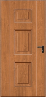 Hormann Georgian Decograin Side Door - 971-Golden Oak-vert-0712